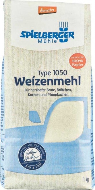 Spielberger Weizenmehl Type 1050 demeter 1kg