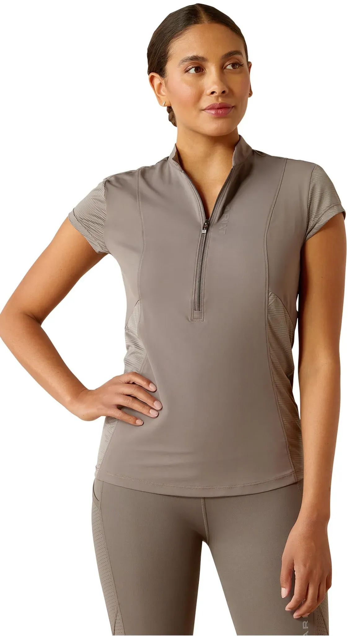 Ariat Breathe Damen Baselayer mit 1/2 Reißverschluss