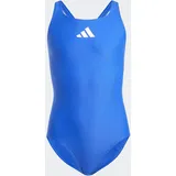 adidas Solid Small Logo Badeanzug Semi Lucid Blue/White 116