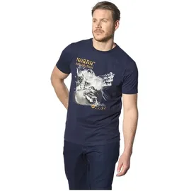 Jan Vanderstorm T-Shirt HAKSE dunkelblau- 72/74