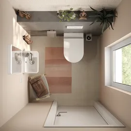 Hansgrohe EluPura Original S Wand-WC mit WC-Sitz Weiß