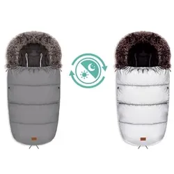 fillikid Winterfußsack Manaslu Reflect silber