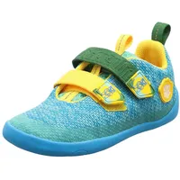 Affenzahn Knit Happy Bär Barfußschuhe Blau - Blau