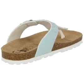 LICO Bioline Stone Kids Mädchen Niedrige Hausschuhe, Türkis, 32 EU