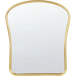 Wandspiegel NOTH 45 cm 53 cm Metall Gold