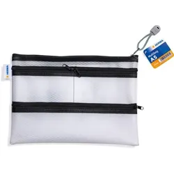 HERMA Multibag A5 4 separate Taschen schwarz