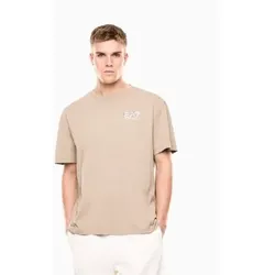 EA7 für Herren. 7M001327_AF17789 Sichtbarkeit T-shirt beige (3XL), Lässig, Baumwolle, Kurzarm
