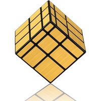 Maomaoyu Zauberwürfel Mirror Cube 3x3 3x3x3 Spiegel Magischer Würfel Puzzle Zauberwürfel Speed Gold