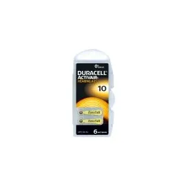 Duracell Activair Hörgerätebatterien 10 6 St.