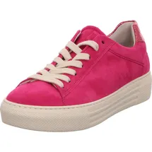 Gabor Comfort Plateau Schnürschuh Damen Pink 37