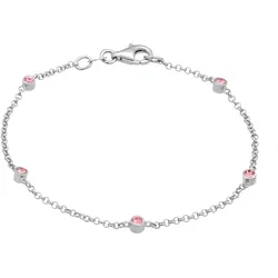 Elli Kristalle Eleganz Basic 925 Silber Armbänder & Armreife   Damen