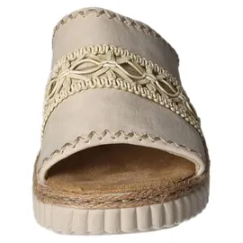 Rieker Pantolette beige, - Beige - 38