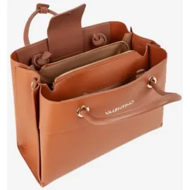 Valentino Alexia Henkeltasche Kunstleder Brown/Gold