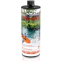 Arka Phosphatentferner Teich 946 ml – flüssiger Phosphatbinder für klares Teichwasser – bindet organische & anorganische Phosphate schnell, lanthanfrei & schwermetallfrei – ARKA Pond Phos-Out 4
