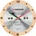 Parkside Sägeblatt Wanduhr 25 cm PWCP1 A1 Holz/Metall