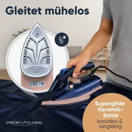 ProfiCare Dampfbügeleisen PC-DB 3126 blau