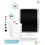 SET: Handtuchrollenspender Autocut, Blanc Cosmos verschied. Farben + 2 Handtuchrollen Smart ECO - PRODUKTSET