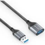 Sonero USB-A auf USB-A 0,5 m Schwarz