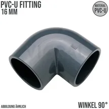 Mega Group PVC Winkel 90° d 16 mm