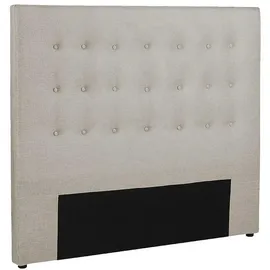 vente-unique Bettkopfteil, Beige 164.5 cm