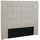 vente-unique Bettkopfteil, Beige 164.5 cm