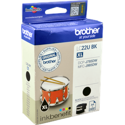 Brother Tinte LC-22U BK  schwarz