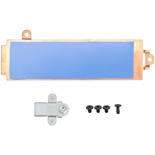 SUNGOOYUE M.2 2280 SSD-Kühlkörperabdeckung, mit Halterung, Festplatten-Kühlkörperabdeckung aus Aluminiumlegierung für M15 R5 R6 G15 5510 5511