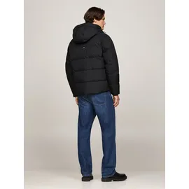 Tommy Hilfiger Parka TOMMY HILFIGER "ROCKIE UTILITY HOODED JACKET", Herren, Gr. XXL, schwarz, Web, Obermaterial: 100% Polyamid. Futter: 100% Polyamid.