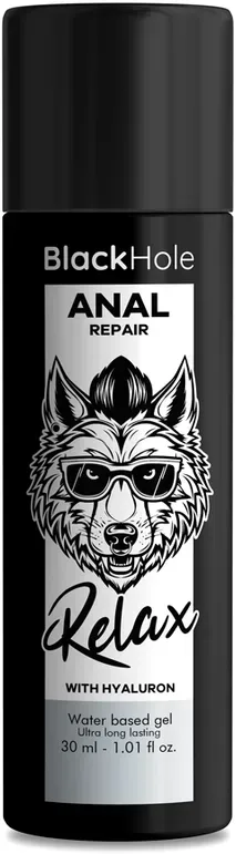 BLACK HOLE - ANAL REPAIR WASSERBASIERTE ENTSPANNUNG MIT HYALURON 30 ML