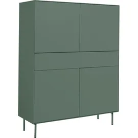 LeGer Home by Lena Gercke Highboard »Essentials«, Höhe: 144cm, MDF lackiert, Push-to-open-Funktion