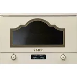 Smeg MP722PO Kompakt-Mikrowelle, Ausführung: Creme