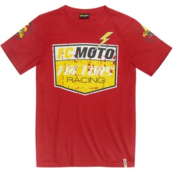 FC-Moto Crew T-Shirt, rot, Größe S