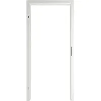 Hörmann ProLine Holz-Zimmertür-Umfassungszarge - Duradecor glatt  RAL 9016 Verkehrsweiß seidenmatt 340 mm DIN Links 735 mm 2110 mm