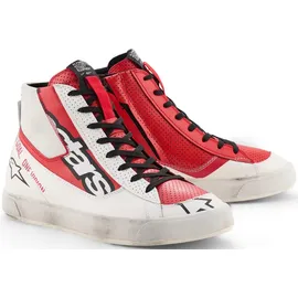 Alpinestars Stated Flair Weiß/Hellrot 47