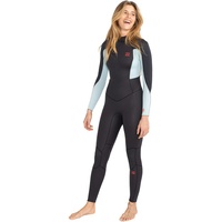BILLABONG 4/3mm Launch - Back Zip Wetsuit for Women - Back-Zip-Neoprenanzug - Frauen - 12 - Grau