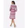 Classic Basics Etuikleid Gemustert Rosa 38