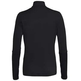 Vaude Livigno II Halbreißverschluss-langarm-t-shirt - Black Uni - 40