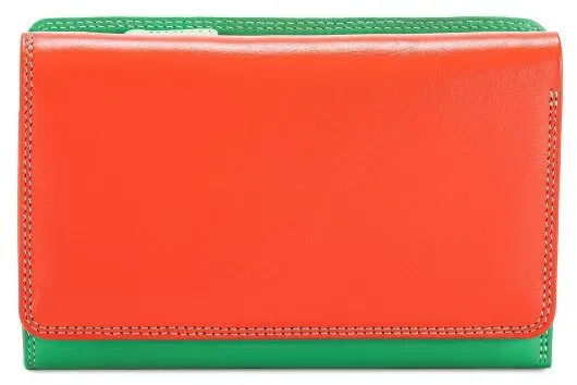 Mywalit Medium Tri-fold Geldbörse I Leder 14 cm  beige