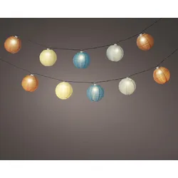 Lichterkette LED SOLAR - bunt