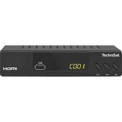 TECHNISAT HD-C 232 HDTV Receiver (DVB-C, DVB-C2, Schwarz)