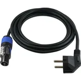 HAWA R7024 Strom Anschlusskabel Schwarz 1.50 m