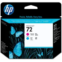 HP 72 cyan + magenta 