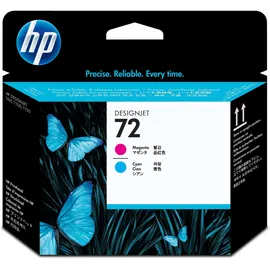 HP 72 cyan + magenta 