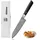 Zayiko Black Edition Santokumesser 18 cm grau/schwarz
