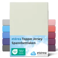 Etérea Spannbettlaken für Topper Jersey 90 x 200 -