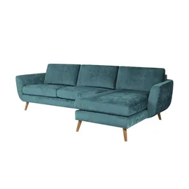 Soho Ecksofa ¦ türkis/petrol ¦ Maße (cm): B: 274 H: 85 T: 156.0