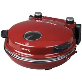 h.koenig Pizzaofen NAPL350 rot