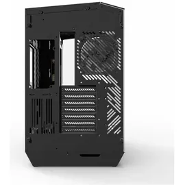 darkFlash DY470 Schwarz Panorama 4x ARGB-Lüfter gehärtetes Glas