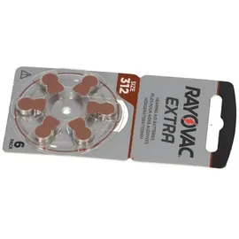 Rayovac Extra Advanced 312 PR41 6 St