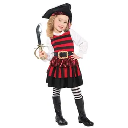 Seeräuberin Isabelle Mädchenkostüm - Kinder-2-3-Jahre